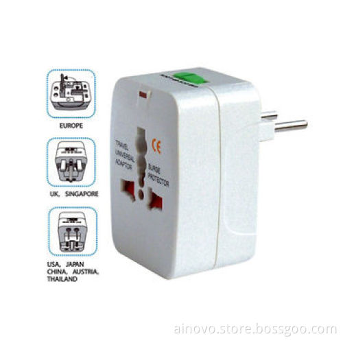 Travel Adapter, Used for More than 150 Countries, UK/US/AUS/EU Plugs, 100-250V